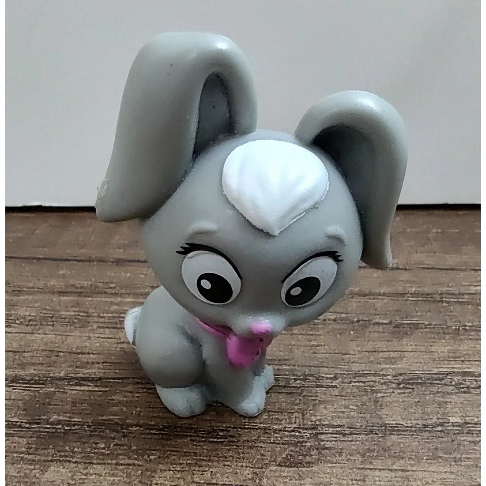 Barbie Pet Bunny Mattel Toy Rabbit Figurine Figure Animal Spring Cute Gray 2